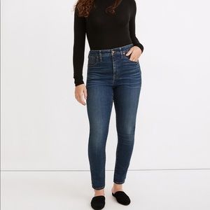 Madewell Curvy High-Rise Skinny Jeans Lanette Wash